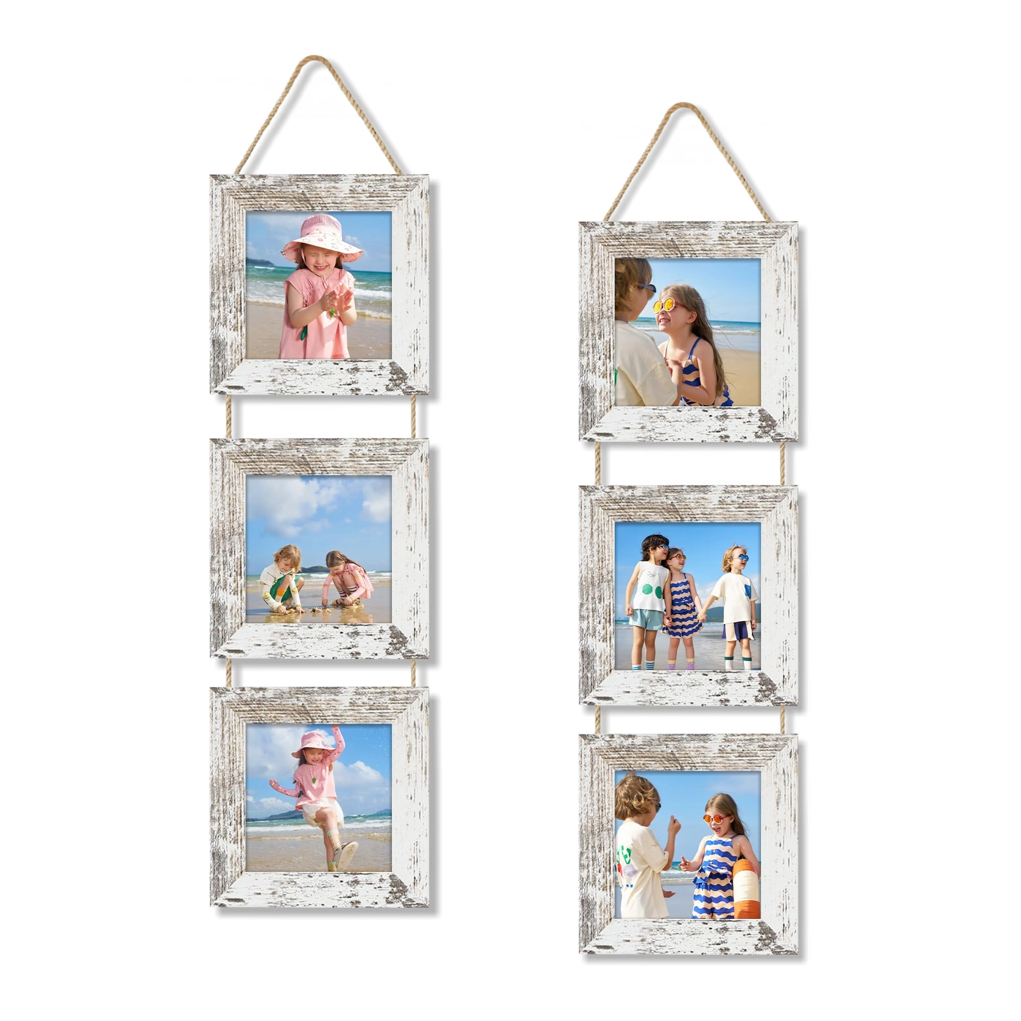 Collage Picture Frames - 4x4 in 3 Opening