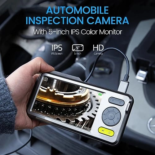 Dual Lens WIFI Borescope - 5m 5mm