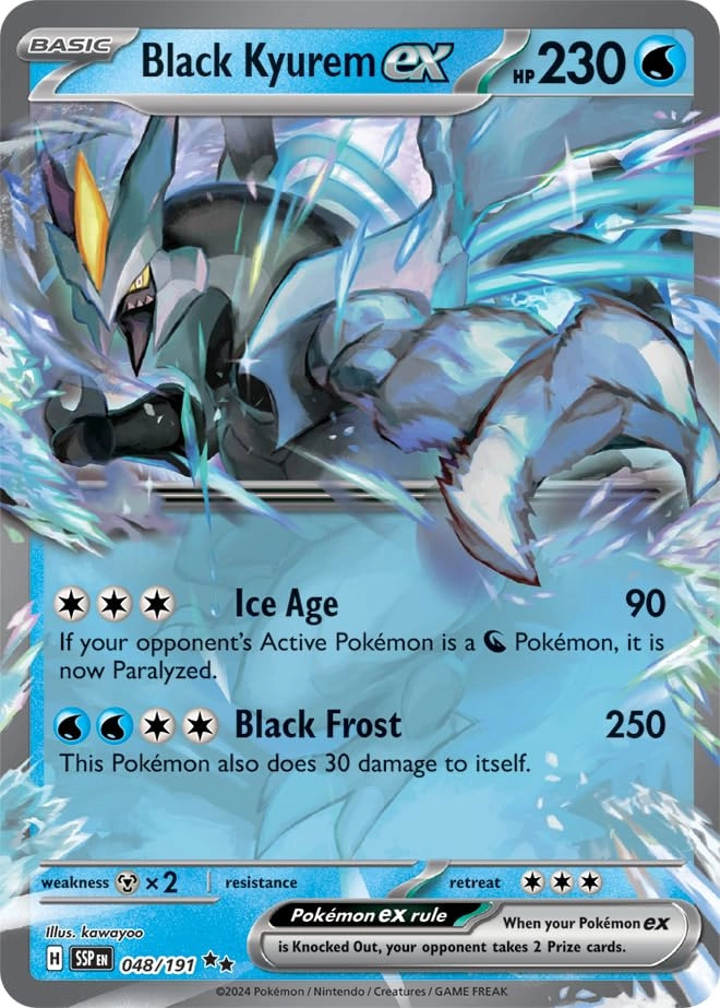 Pokémon Black Kyurem ex 049/191
