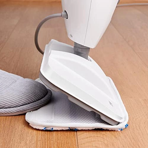 Handheld Steam Mop Cleaner - Silver 1 Mop Pad Flat mop