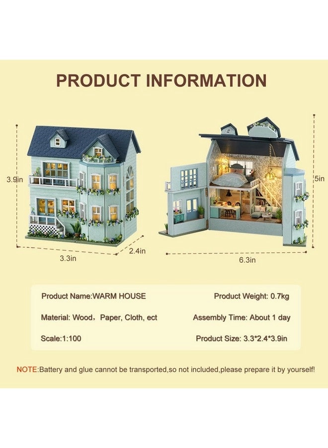 Miniature House Kit - Warm Manor