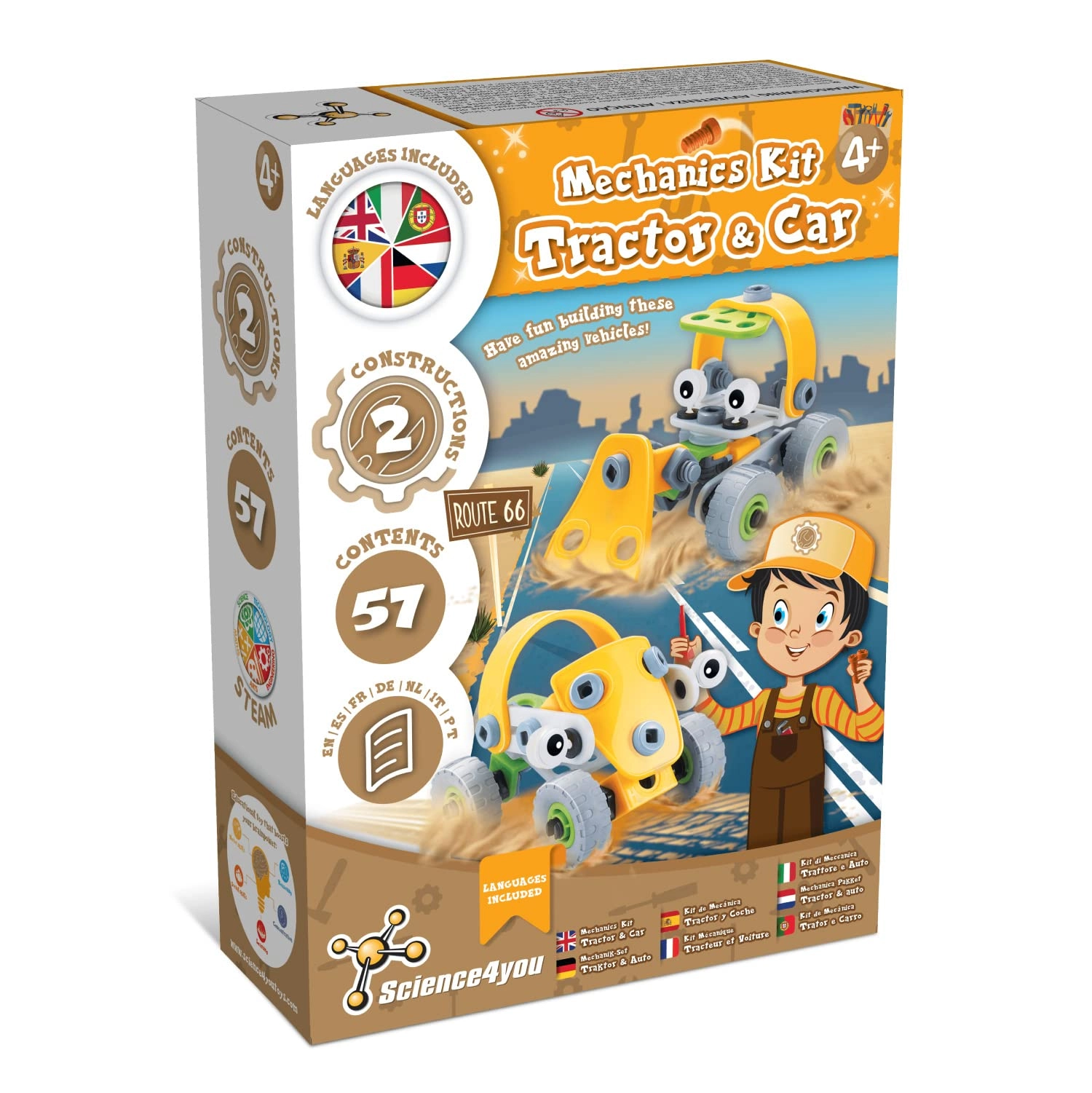 Science4You Auto Mechanics Laboratory - Car,Race