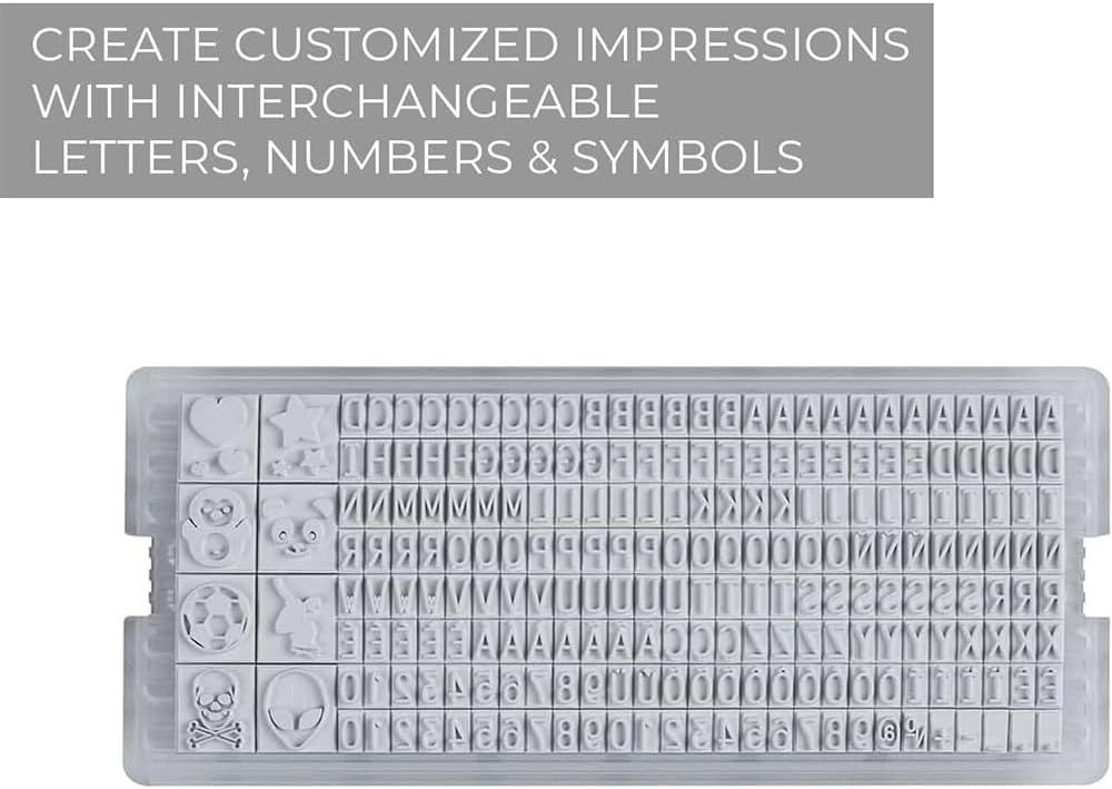 Self Inking Fabric Stamp Kit - 8+ years