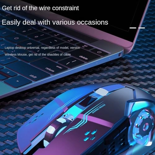 Silent Wireless Mouse - Radio Frequency