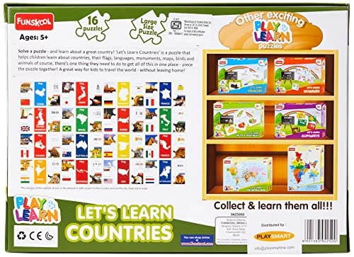 COUNTRIES - 6 - 13 years 105 pieces