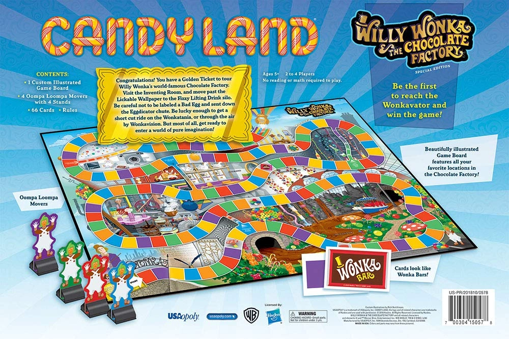 Candy Land: Willy Wonka and the Chocolate Factory