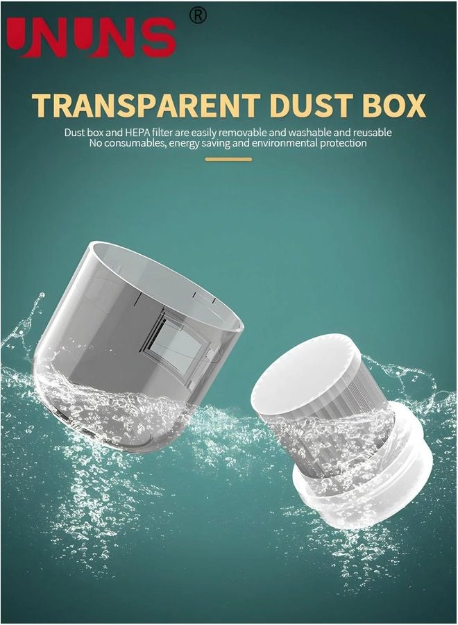 Bed UV Vacuum Cleaner - 12KPa Black