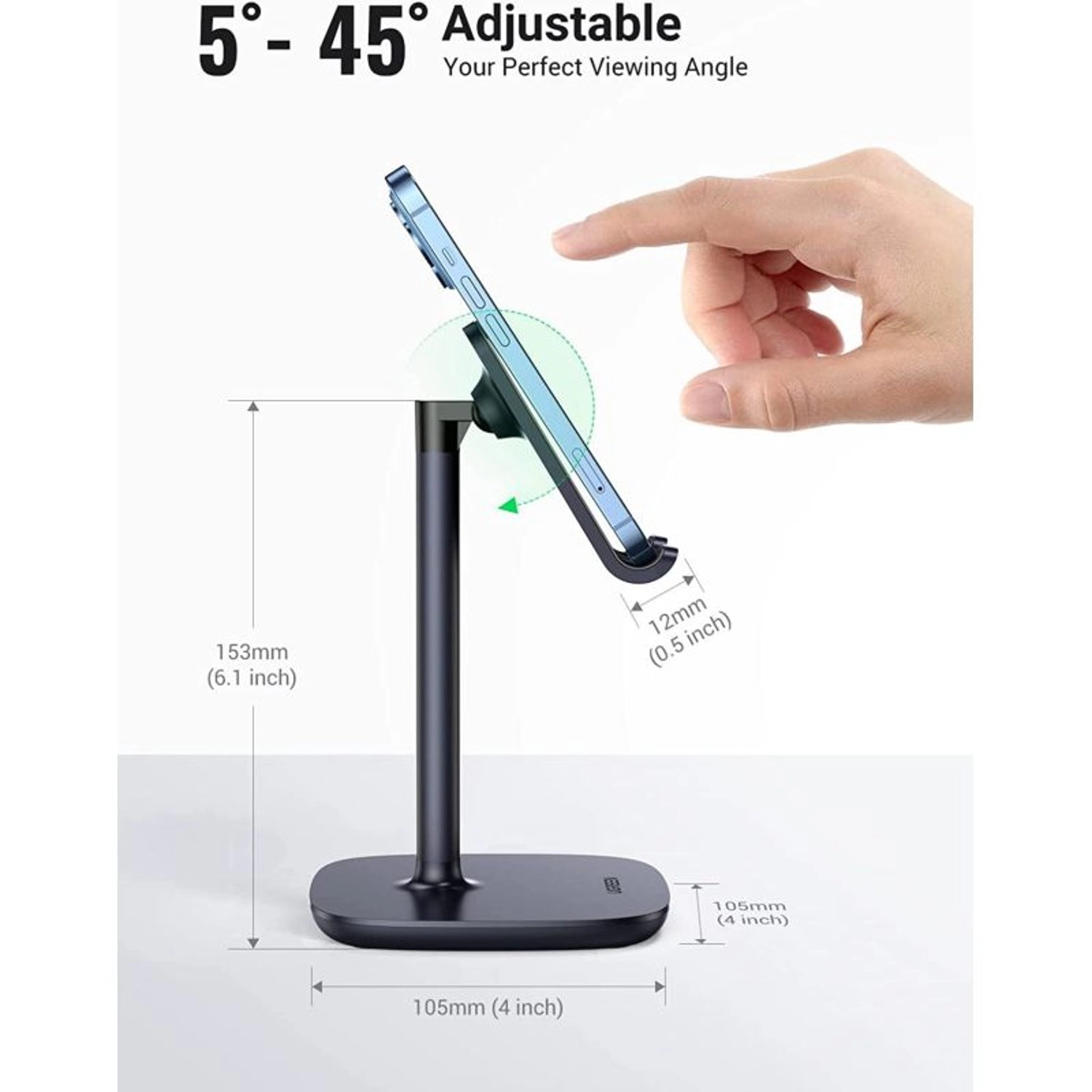 Mobile Stand - Multi-Angle Adjustable Charging Hole
