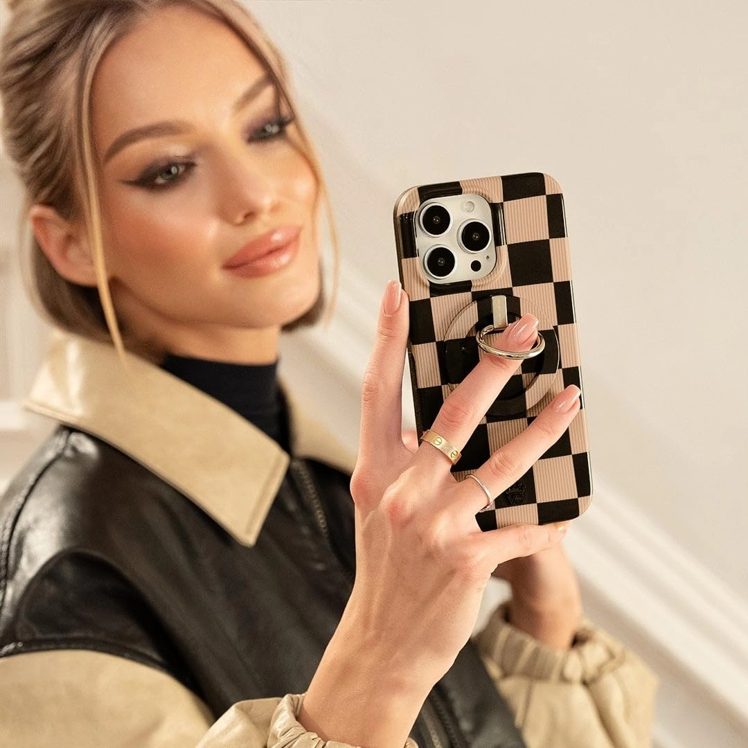 Checkered Basic Case with MagSafe for iPhone 13 Pro Max