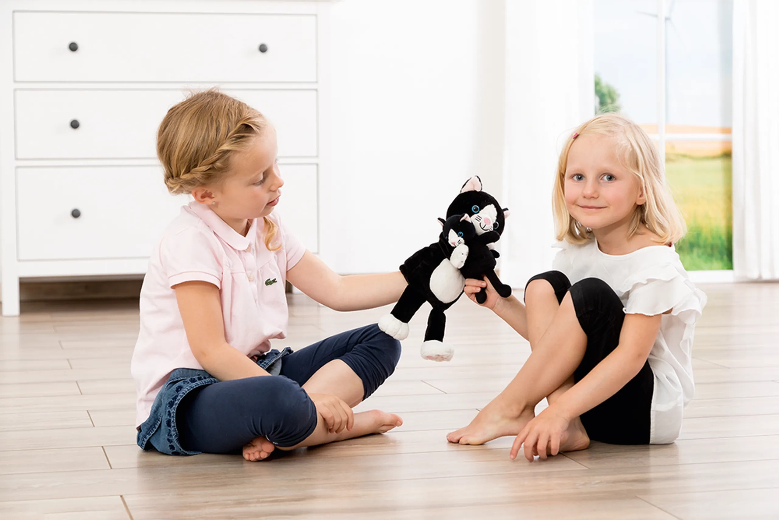 Hand Glove Puppet - Mom and Baby Cara and Mimi