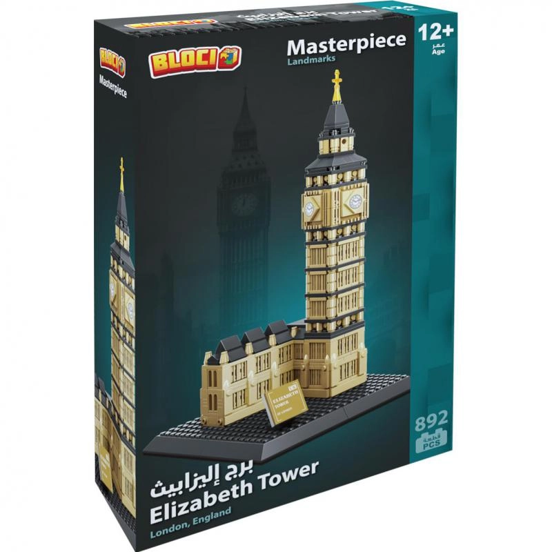 Elizabeth Tower 3D Puzzle (4211) - 892 pcs