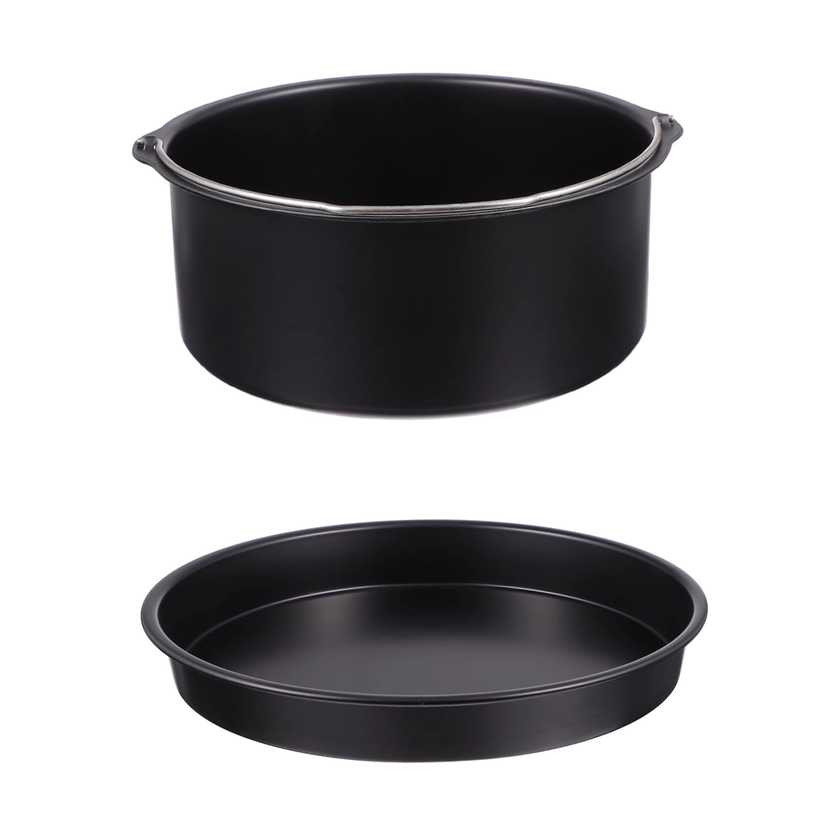 DER51REW cake basket + pizza plate - Carbon Steel 2pcs