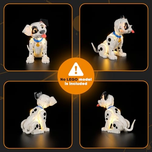 Light Set for LEGO Puppy 43269 101 Dalmatian