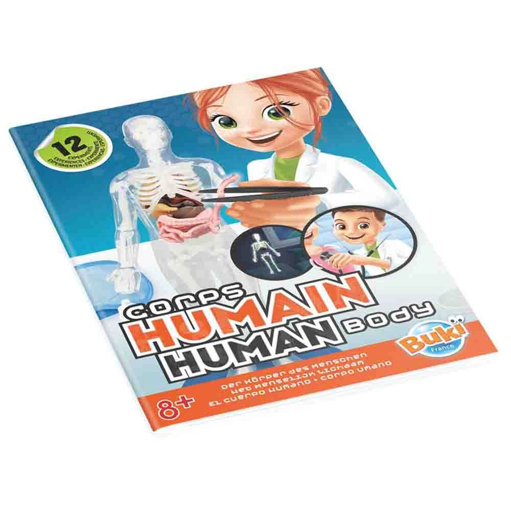 Corps Humain Human Body Kit - 12 experiments 8 to 13+ years