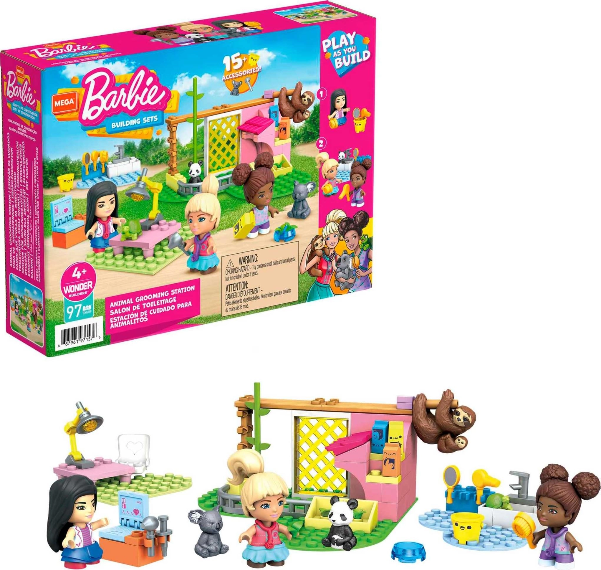 MEGA Barbie Animal Grooming Station