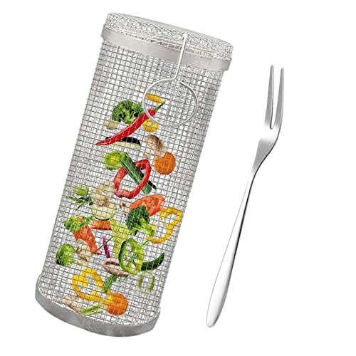 Rotisserie Basket - Stainless steel 1 piece