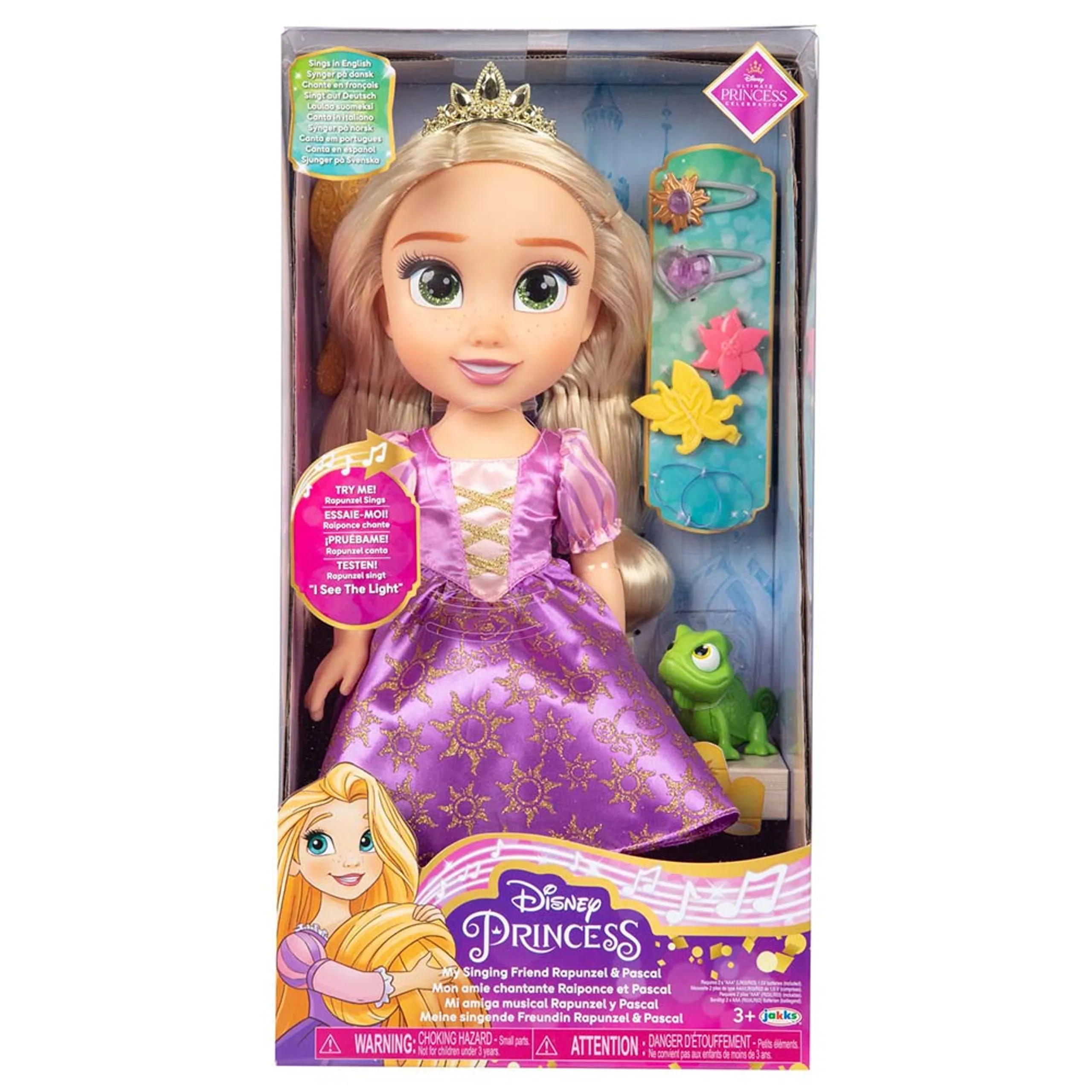 Rapunzel Princess Doll - 14-Inch Singing Friend Ages 3+