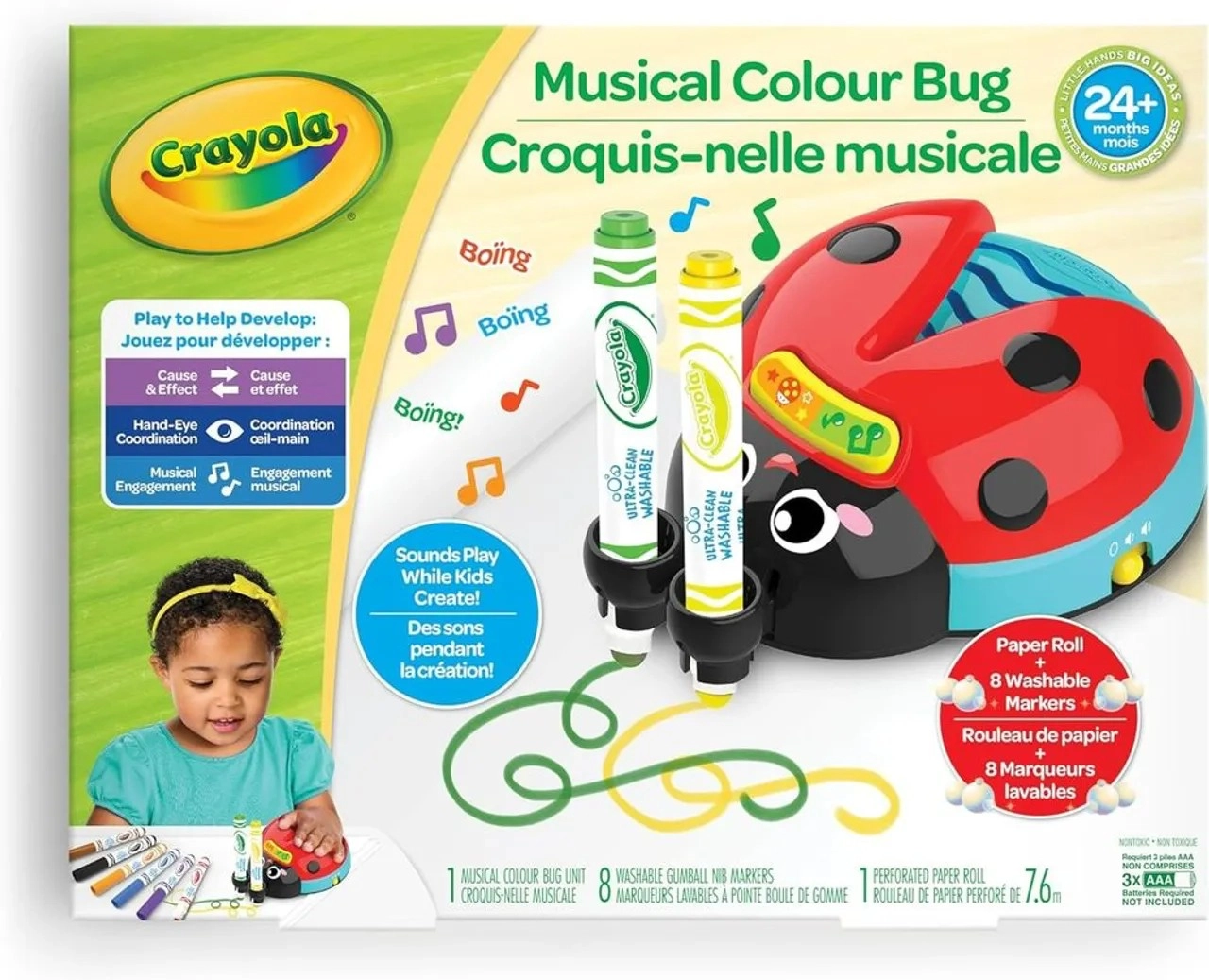 Musical Colour Bug - 2+ Multi Colour
