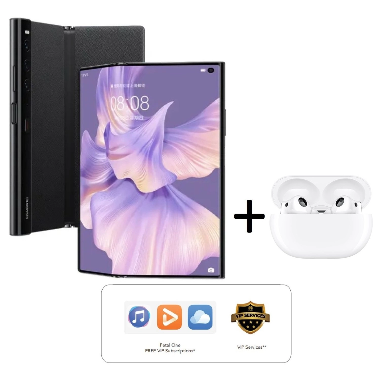 Mate Xs 2 - 8GB 512GB + FreeBuds Pro 2 - Ceramic White