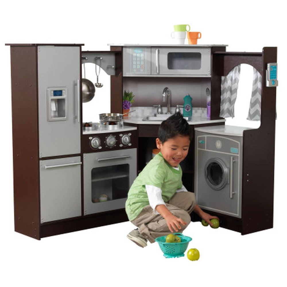 Ultimate Corner Play Kitchen - Wooden (DBT-53365)