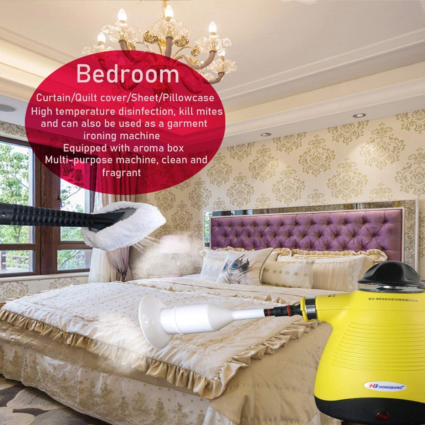 Portable Steam Cleaner - 450ml