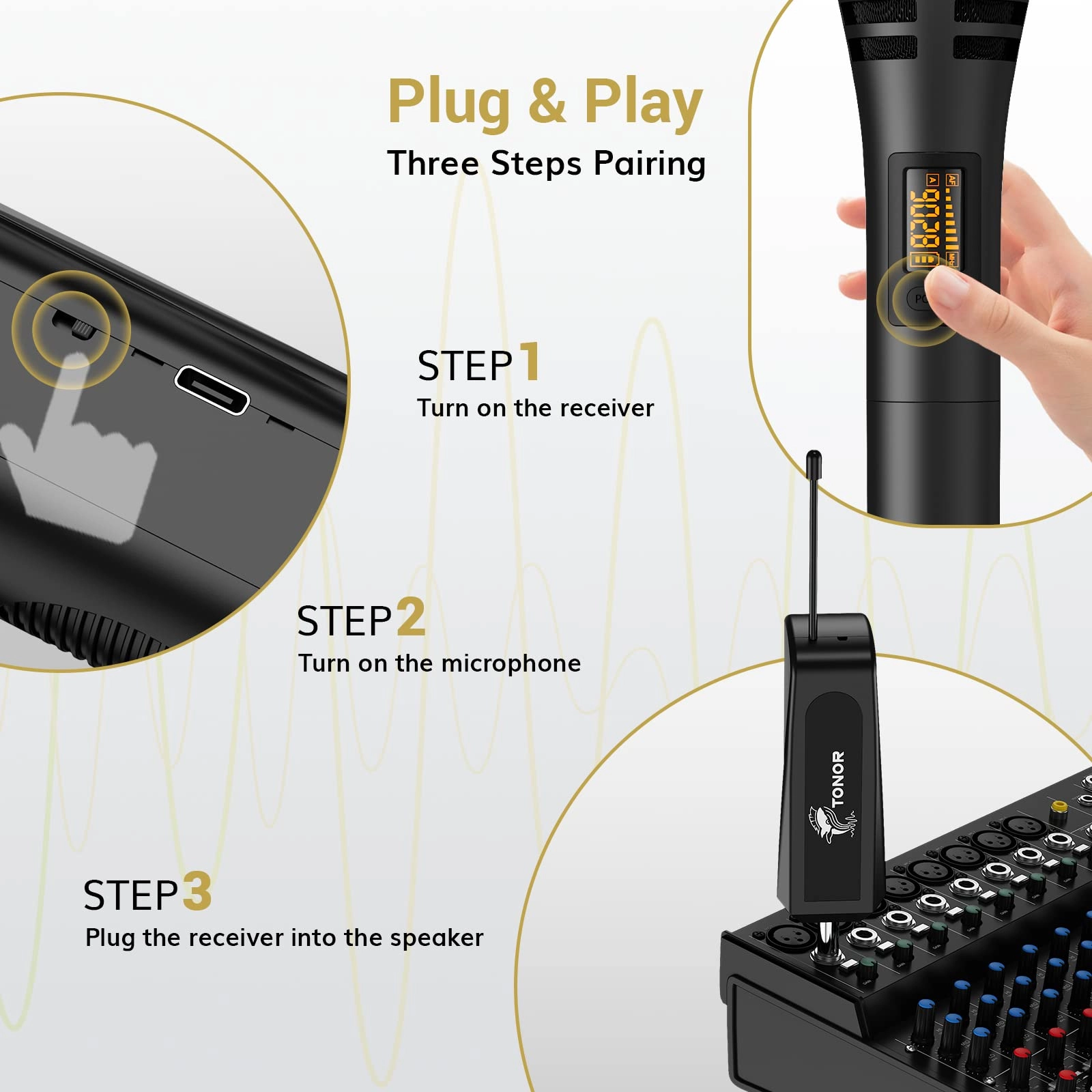 Wireless Microphone - UHF
