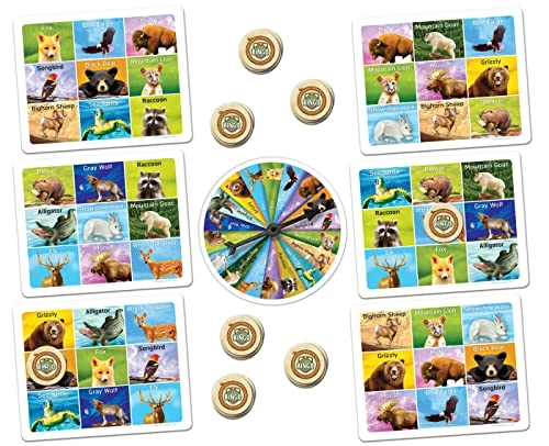 Jr. Ranger Bingo - English Age 3+