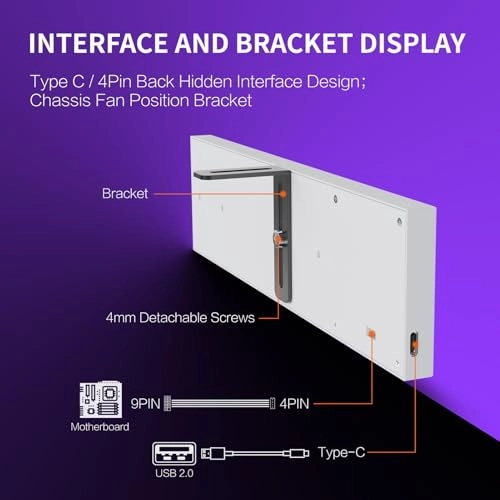 Computer Case Secondary Screen - Bewinnerfg1ld7honz-12 9.1 Inches 2736 x 1824 MP
