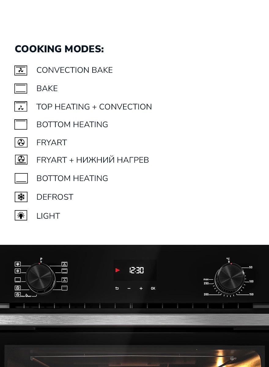 MEO6003BB - 60cm Convection Electric Oven