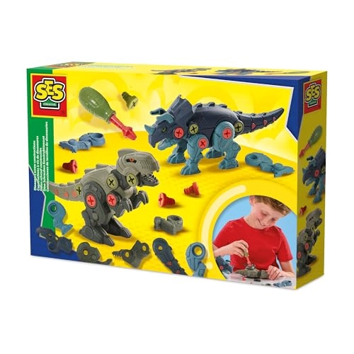 Dino Screw Constructions (14291) - Build a T-Rex and Triceratops
