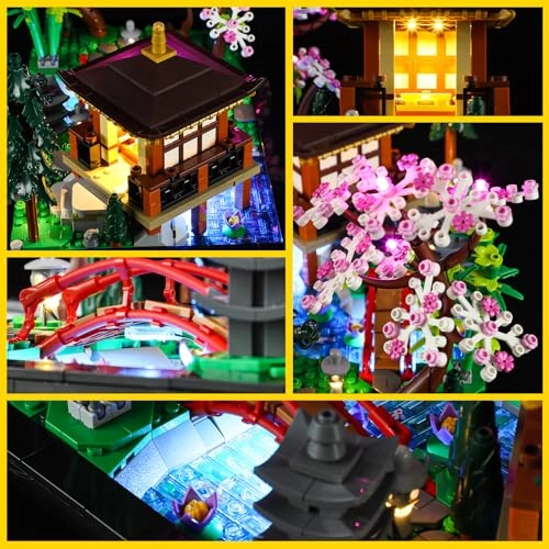 Light Kit for LEGO Tranquil Garden 10315 - Plastic 1 below 5V