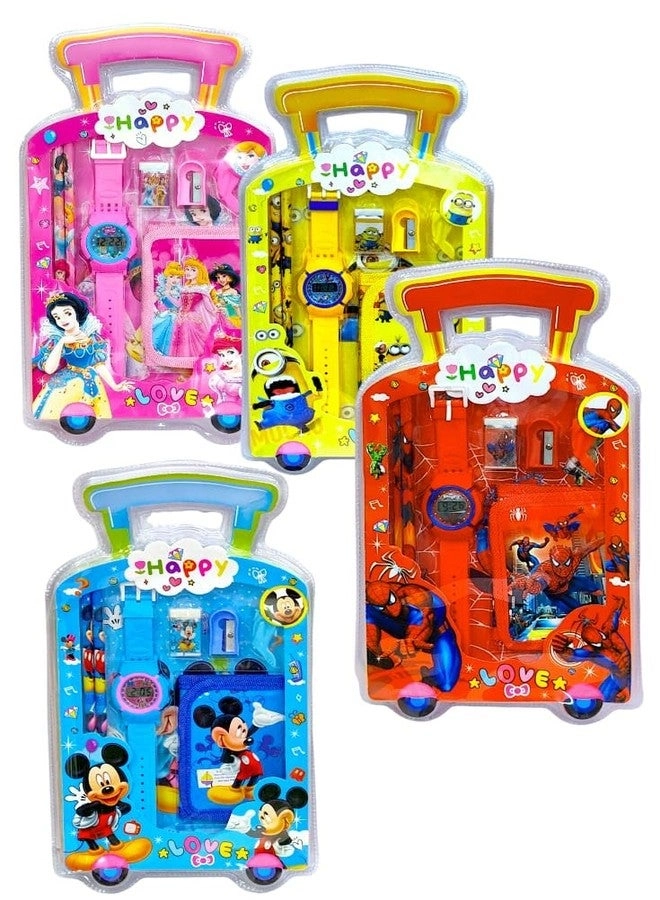 Tera13 Return Gifts for Boys Stationary Set - 6 Pcs