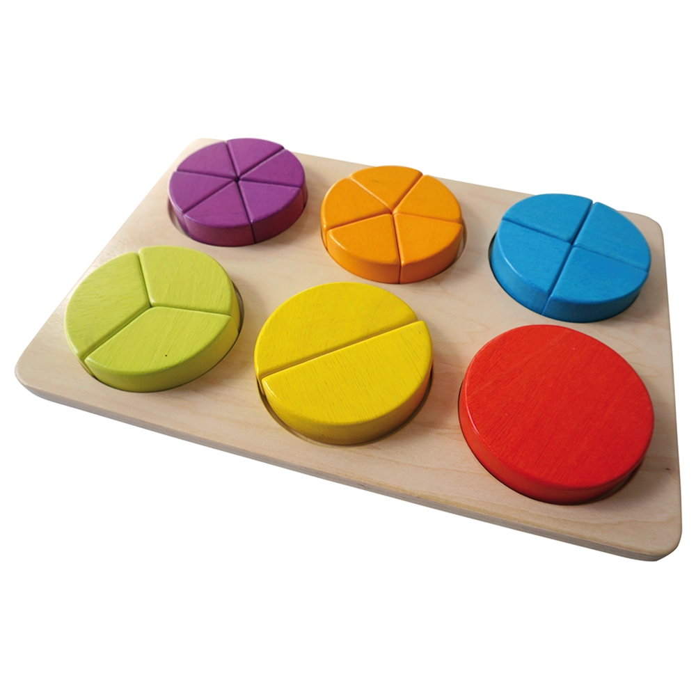 Fraction Learning Puzzle - Suitable for 1 year and above 22pcs