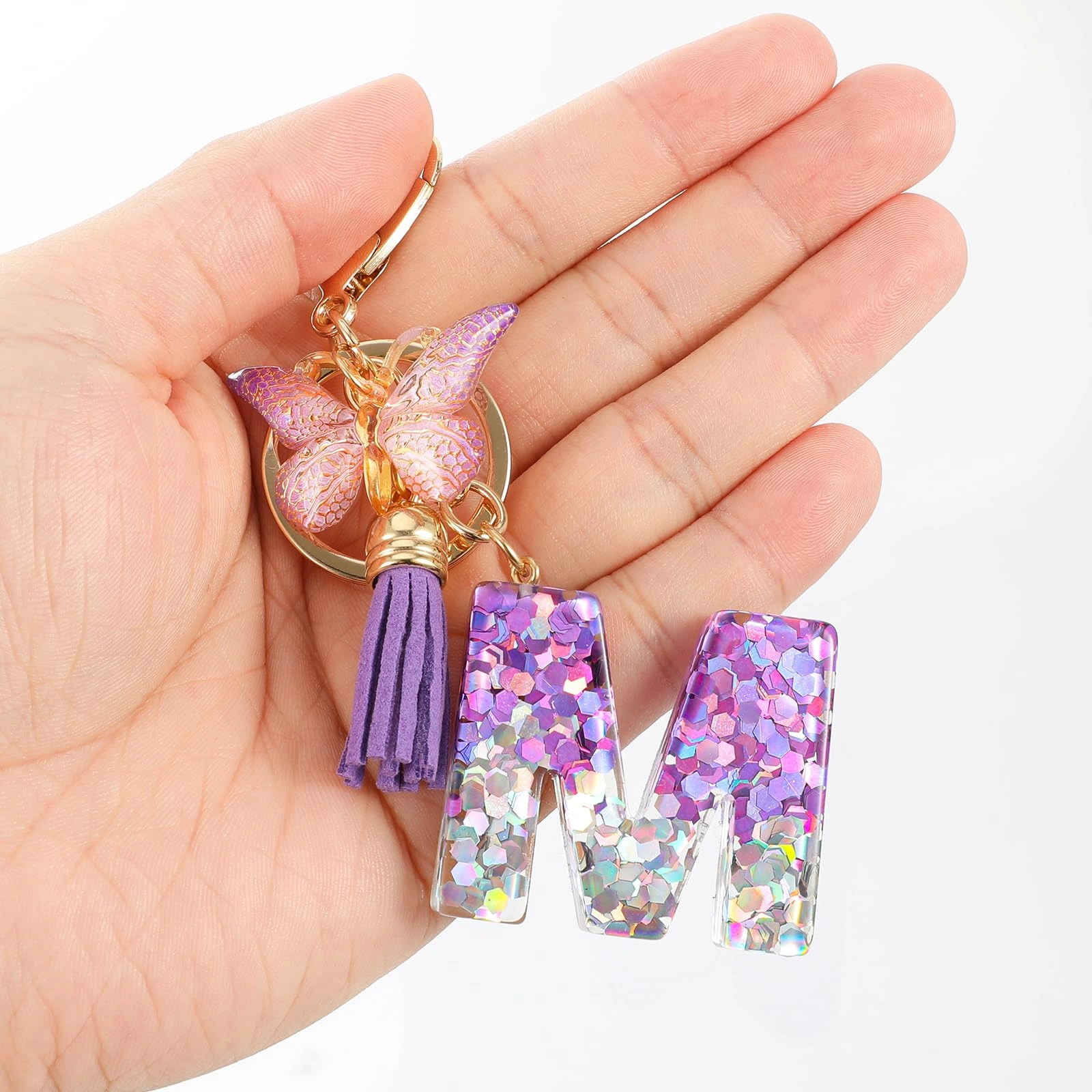 Initial Letter Keychain