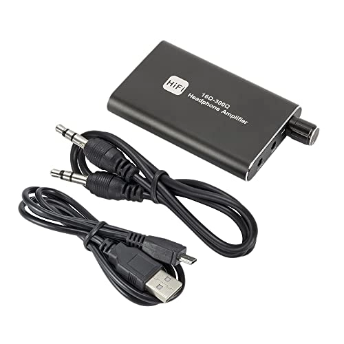 Headphone Amplifier - 3.5mm Aux 16-300ohm 1500mah