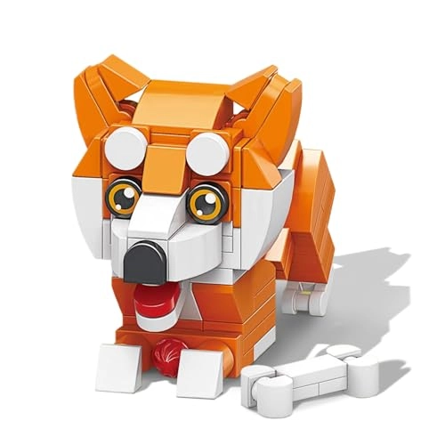 Dog Animals Building Block Sets - Shiba Inu 123pcs