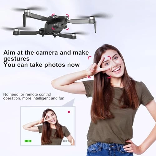 Drones With Camera 6K Brushless Motor 50x