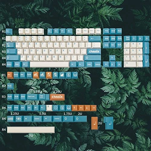 104-key PBT keycap set - English (US) Layout