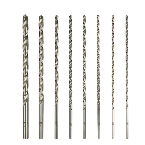 Long Twist Drill Bits - 1 piece 2 mm to 13 mm x 250 mm