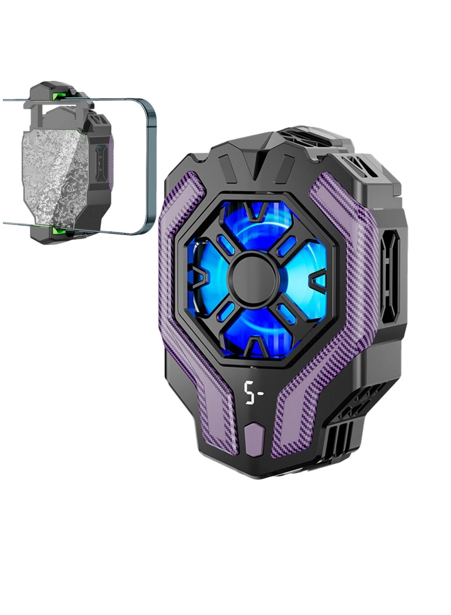 Magnetic Phone Cooler - RGB Lights 3-Speed Cooling