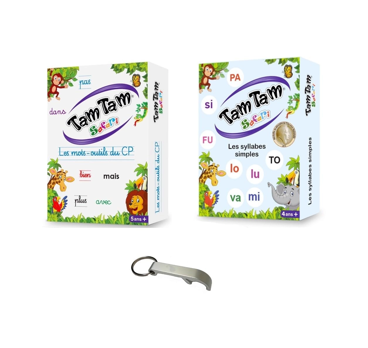 Blumie Shop Tam Tam Simple Syllable + French Language Tool Words + Blumie Decaps