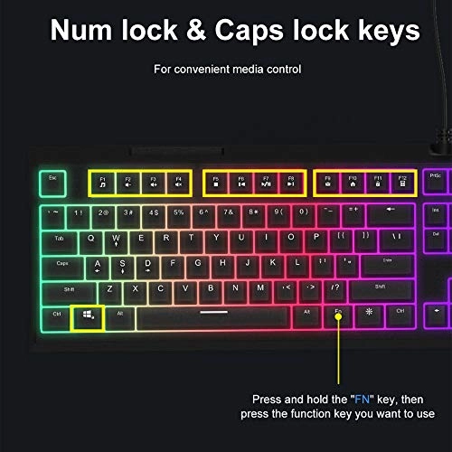 Backlit Gaming Keyboard - Wired