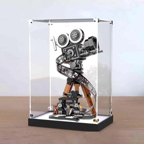 Display Case Compatible with 43230 - Dustproof Stand Matte Black