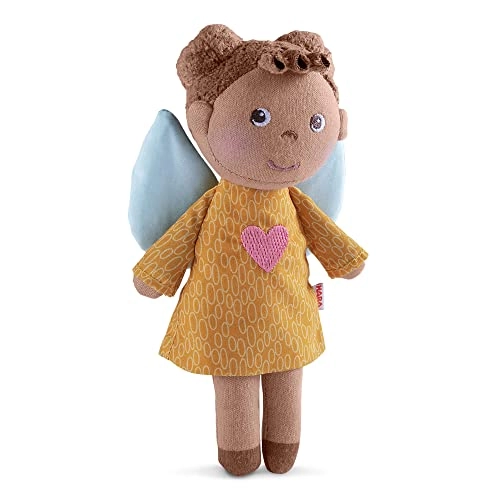 Nora Guardian Angel Doll - 17 cm yellow