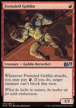 Wizards of the Coast Frenzied Goblin 142