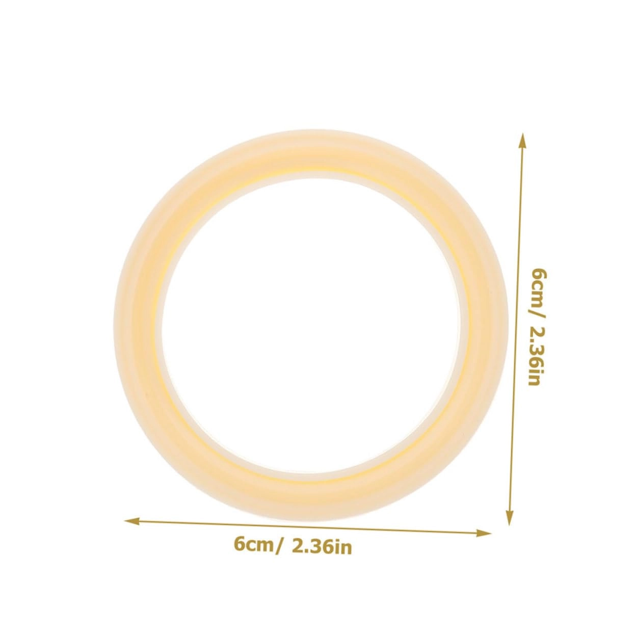 Espresso Machine Steam Ring - 2PCS Sealing Gasket Beige