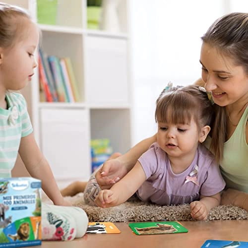 Flashcards of 100 Animals - 18 months to 4 years 50 pieces