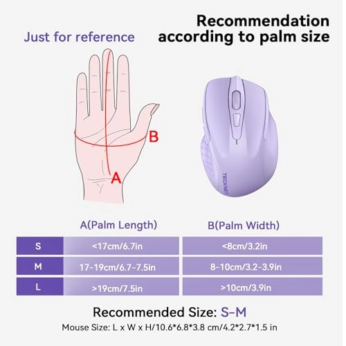 Wireless Mouse - Bluetooth USB A