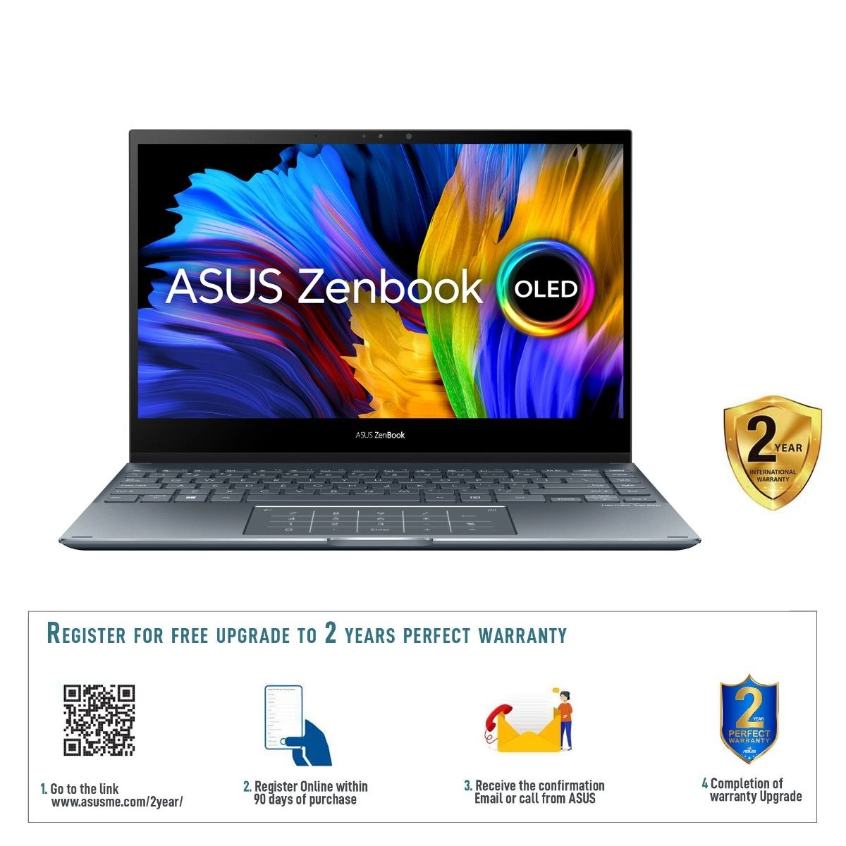 ZenBook Flip 13 OLED UX363EA - 13.3'' Core i7-1165G7 16GB DDR4 1000GB SSD