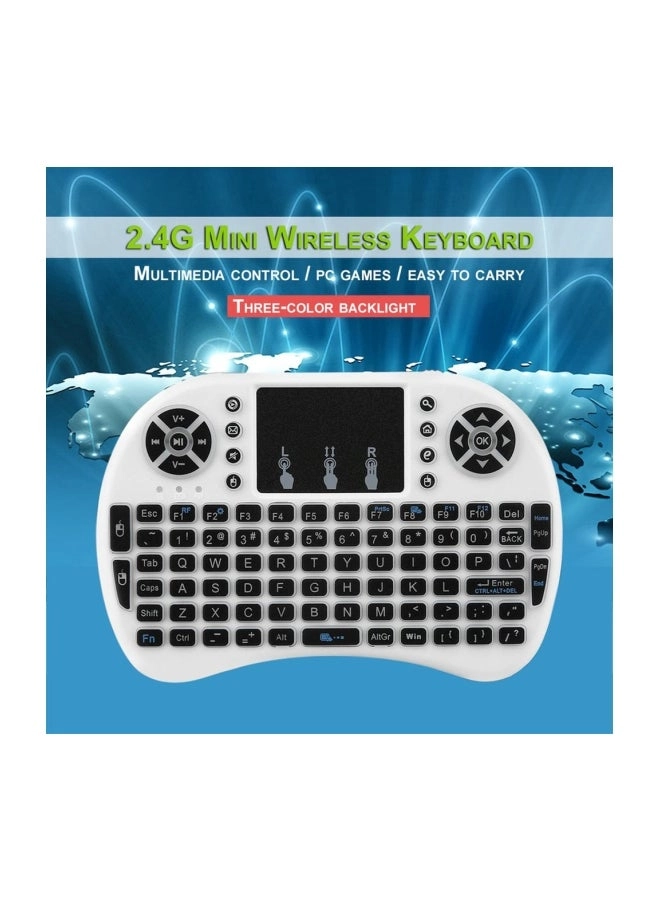 Wireless Keyboard With Touchpad - Wireless